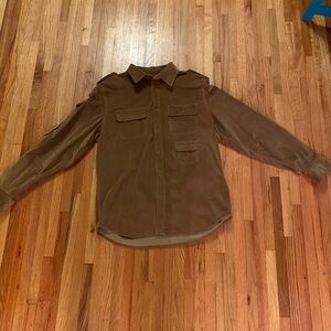 Banana Republic Corduroy Button Up Shirt with Pockets